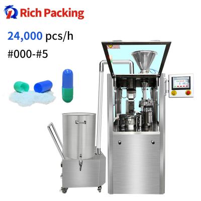 Máquina dura farmacêutica automática de alta velocidade do enchimento do gel da cápsula da máquina de enchimento da cápsula NJP400