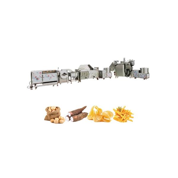 Máquina de fabricação de batatas fritas para produção de batatas fritas 4000*1100*2200mm