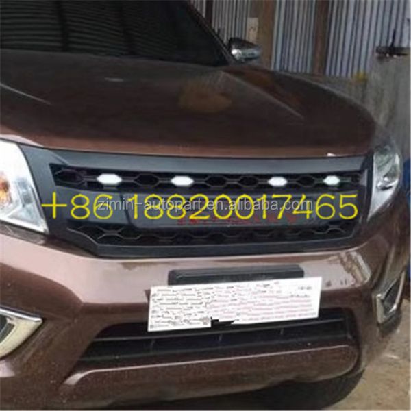 4X4 ABS Plastic Black Front Grille For NAVARA NP300 2015 2016 2017 2018