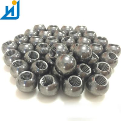 24mm 25mm 26mm Drilled Carbon Steel Ball with M8 Tapped Hole