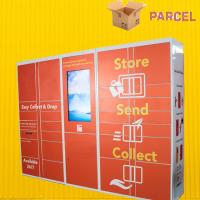 Outdoor Indoor 24 horas Red Secure Parcel Delivery Drop Lockers para transportador