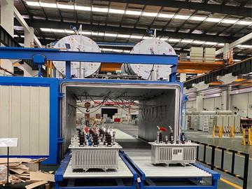 Vacuum oiling equipment