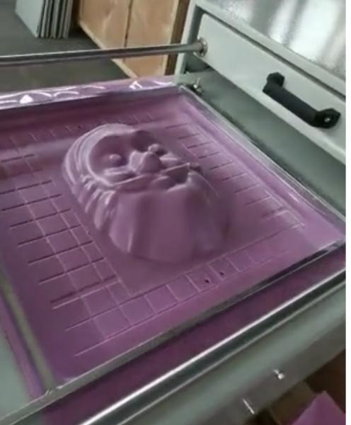 Desktop Plastic Small Vacuum Forming Machine for Acrylic, PVC, ABS, PET with high quality for sales