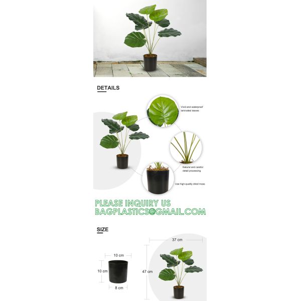 Artificial Bonsai Tree Juniper Faux Plants Indoor Fake Plants Decor with Ceramic Pots for Home Table Office Desk