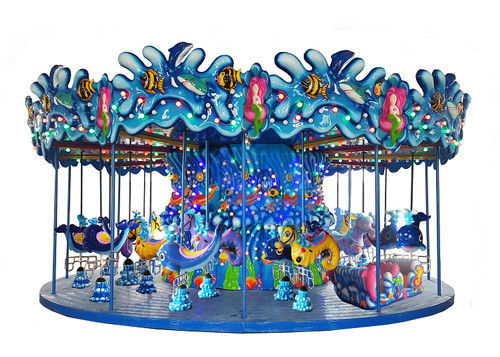 Professional Theme Park varied Carousel Rides 3-36 seats for sale made in china