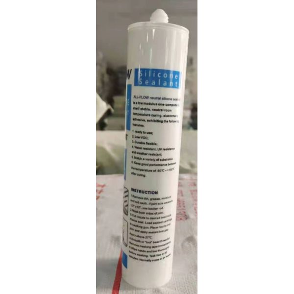 Силикон изготовленного на заказ водоустойчивого слипчивого Sealant 300ml нейтральный для окна и дверей