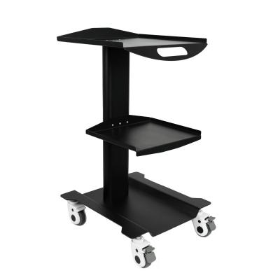 Multi-functional Mobile Dental Instrument Trolley Custom Your Color Medical Mobile Cart 3 Layer Mobile Dental Carts