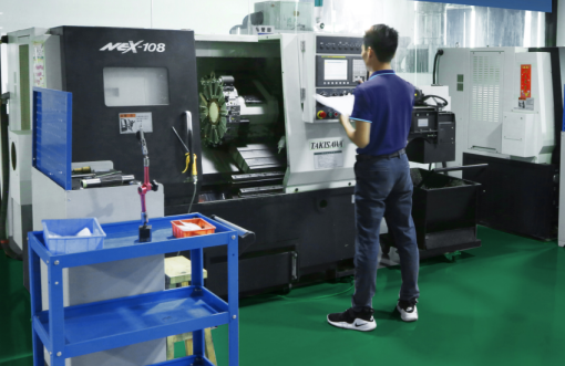 Питаясь точность CNC рта повернула отделку частей вольвическую черную