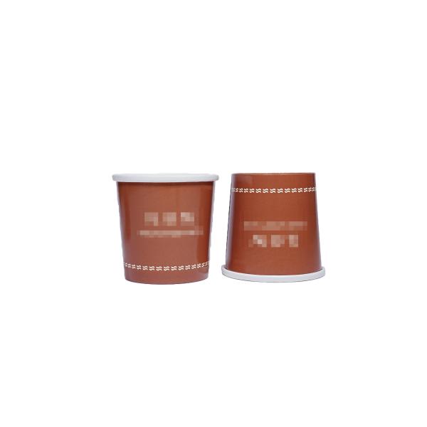 Embossing 12 Oz Coffee Paper Cup for Customized Disposable Eco-Friendly Bamboo Pulp Cups