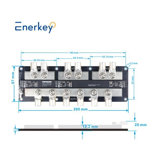 Ideal Diode 100V 150A 1in3 3in1 Photovoltaic Solar Base Station Industrial Control Trolley in Parallel Battery