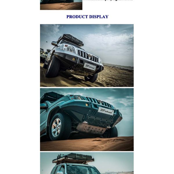 4x4 Off Road Bumpers LC120-A10L-H110 Jl Steel Bumper Bull Bar For TOYOTA