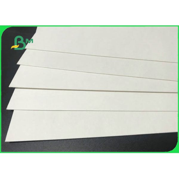 Eco - Friendly White Absorbent Paper 0.5mm - 1.6mm 640mm * 900mm For Coaster