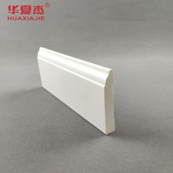 Moisture Proof Foam Decorative Moldings , 8ft Length White Garage Door Stop