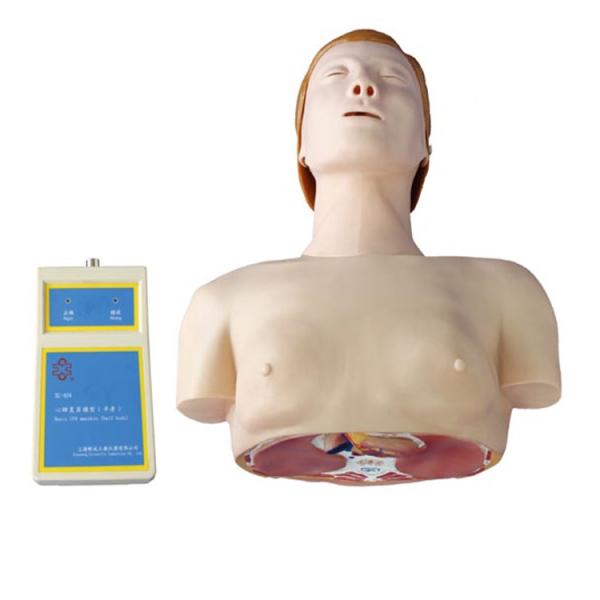 Medical Science Human Half Body Simulation CPR Manikin For Medical Training