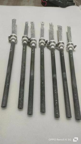 U/L/W/H/GUN/ED type chauffe-barres à carbure de silicium sic élément de chauffage au carbure de silicium pour fours et fours