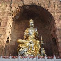 Estátua de Buda de Bronze ao ar livre Estátua de Buda de Cundhi Bodhisattva
