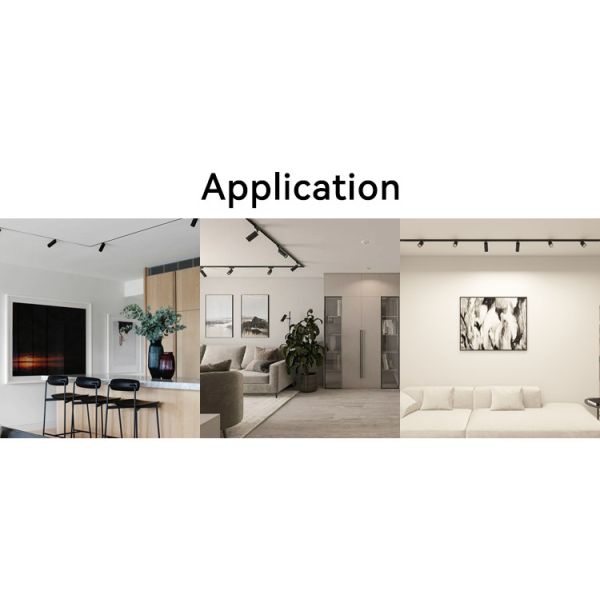 24VDC Centralized Magnetic Track Light 10W 2700-6500K Low Voltage Track Light Magnetic