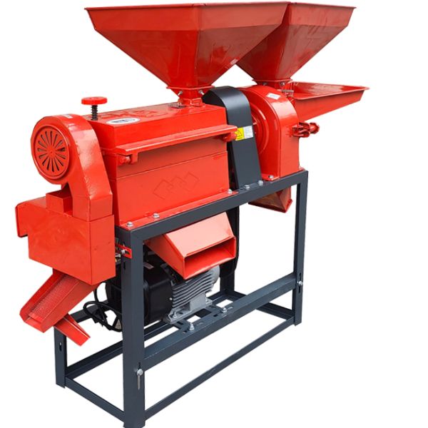 6N100-9FC21 300kg Per Hour Combined Rice Mill Flour Mill Disc Grinding Machine 220V