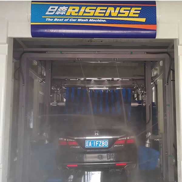 Extra-Dryer Brushes -Chic Design Tunnel Car Wash Machine for Professional Car Cleaning