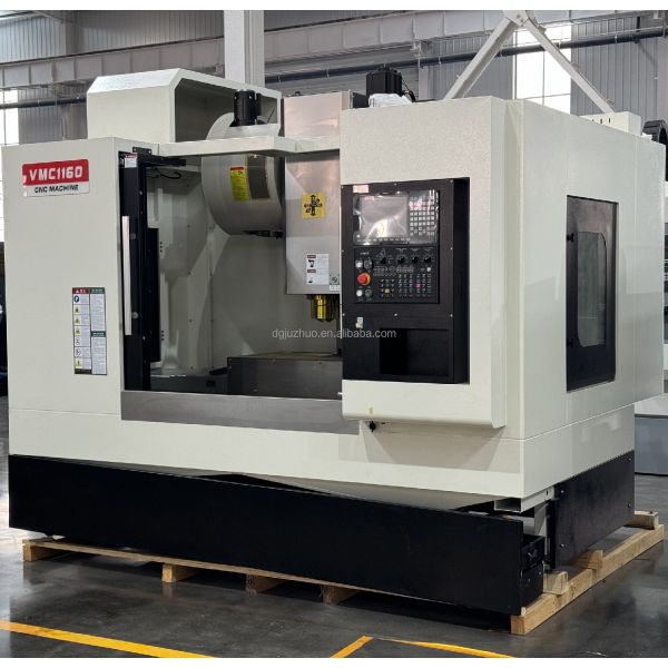 Compact 3 Axis VMC855 CNC Vertical Machining Center Roller Guide Box Type Head 24 Tool Milling System