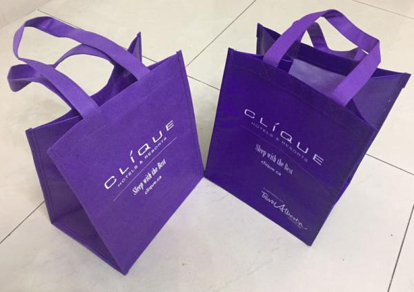 ECO Custom LOGO PP Non-woven tote bags wholesale