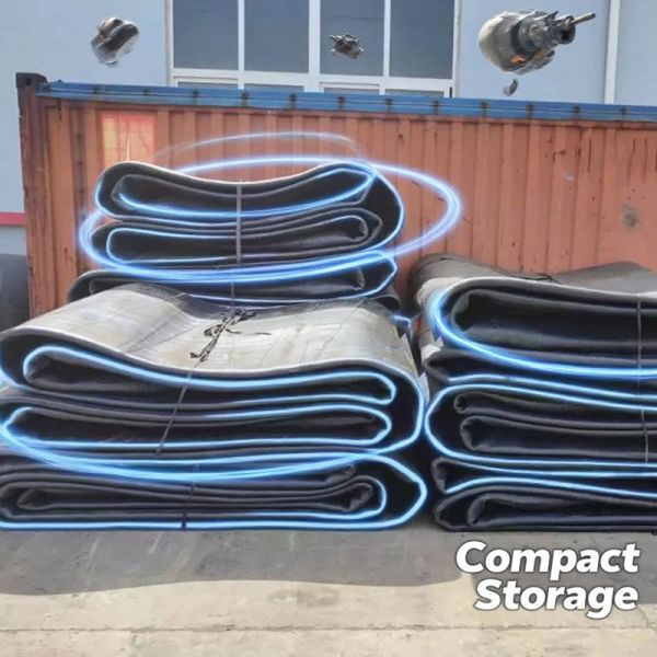 Airbags en caoutchouc pour les navires légers Tailles sur mesure Faible entretien