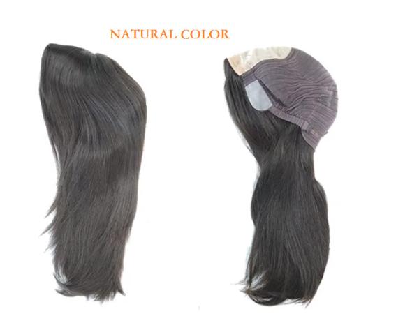 Ready to Ship Alopecia Wigs highest human Hair Silk base Kosher Wigs Cuticle Aligned medical wig