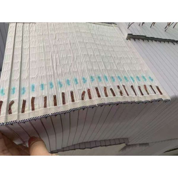 Semi-Automatic Book Block Head Band Machine 220V 1.5KW for Hard Cover Book Head Banding with 11pcs/minute Speed