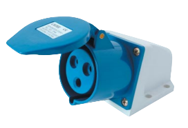 электророзетки 16A 32A IP44 220V-240V нейлона 2P e промышленные