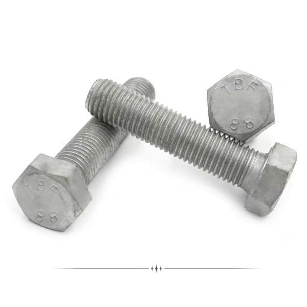 ISO9001 2008 Certified High Strength Hex Bolt Grade 8.8 DIN933 DIN931 Manufacture