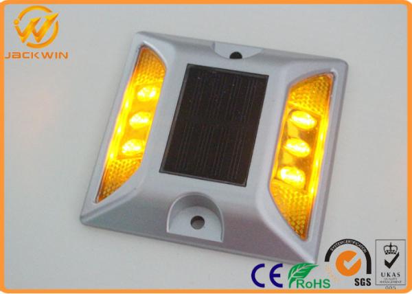 Waterproof LED Reflective Road Studs with Aluminum Material , Super Brightness