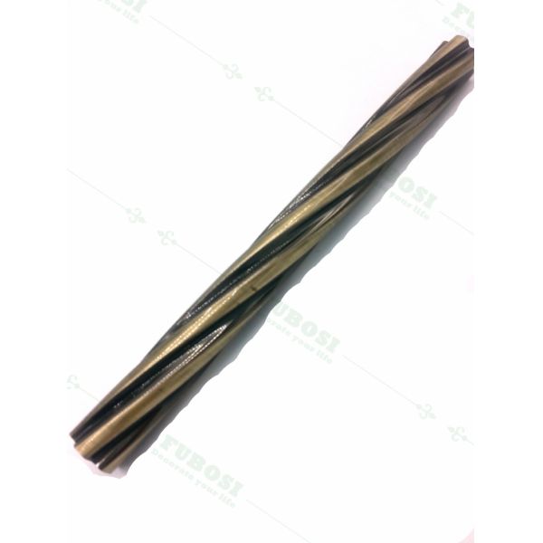 Double Window Metal Curtain Twisted Pole