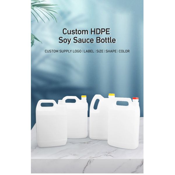 Бутылка арахисового масла качества еды бутылки пищевого масла пластмассы Hdpe прямоугольника
