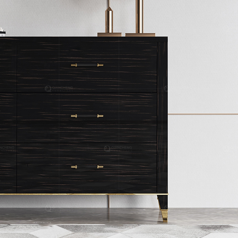 Домашние украшая SS утешают комнату прожития Sideboard таблицы с 6 ящиками