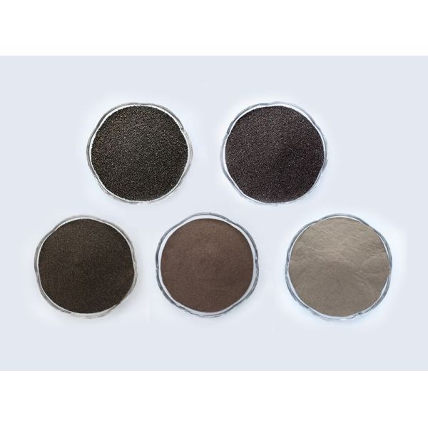 Medios de granallado de óxido de aluminio fundido marrón 85%-90% para arenado fino