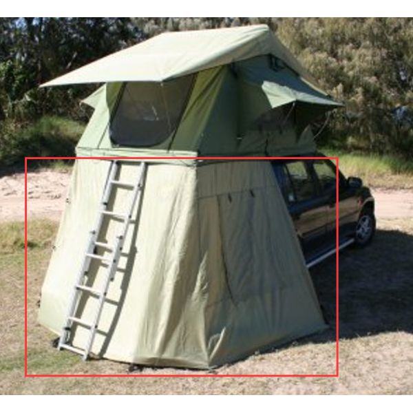 Car Side Awning 420D Plaid Canvas PU Coating Other Products For Car Camping