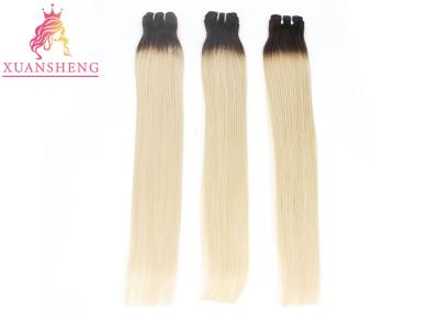 Yellow Hair Straight Bundles Custom Made Real Hair Wigs No Shedding No Tangle Hair