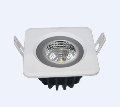 Water Proof  IP65 2.5 Square Commercial Downlights 7W COB 650lm 5 Years Warrenty