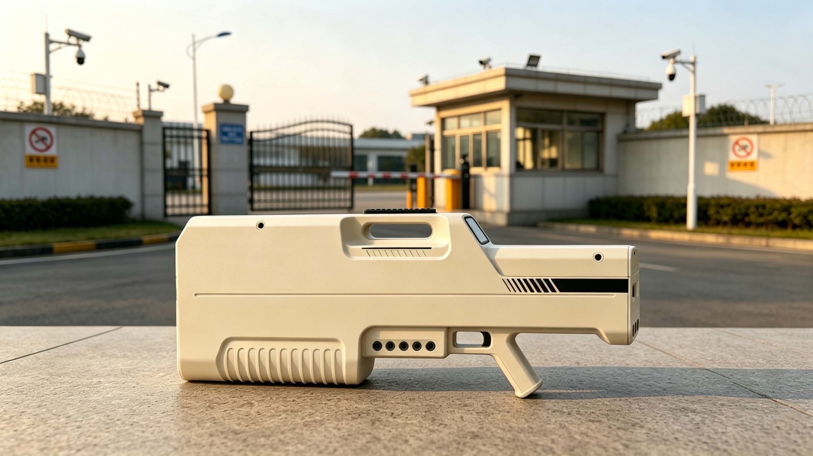 IP55 Waterproof Anti Drone Gun With IR Laser Telescope Anti Uav Signal Interference Equipment