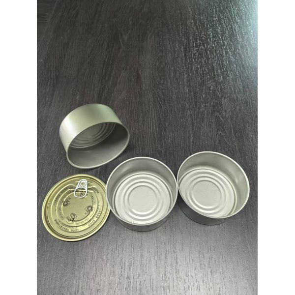 Customizable Beef Can 250ml Volume 99*46mm Size 2-Piece Tin Cans For Food Sauce Meat Tuna Seafood Pet Food And Durable