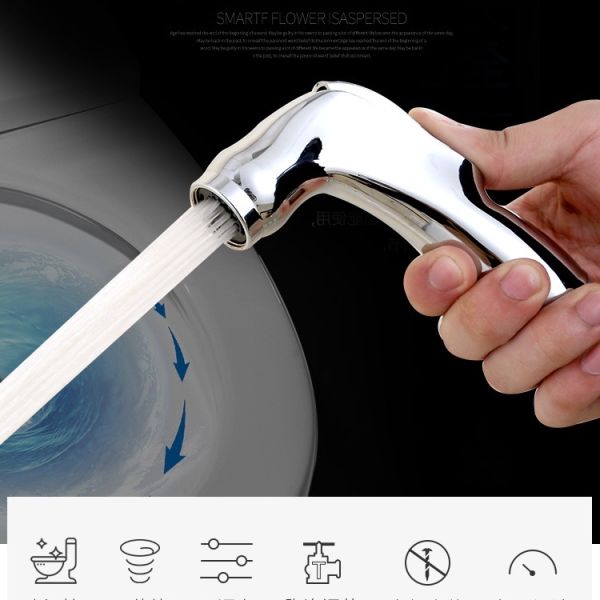 ABS Plastic Hand Spray Shattaf , Bathroom Toilet Shattaf Multifunctional