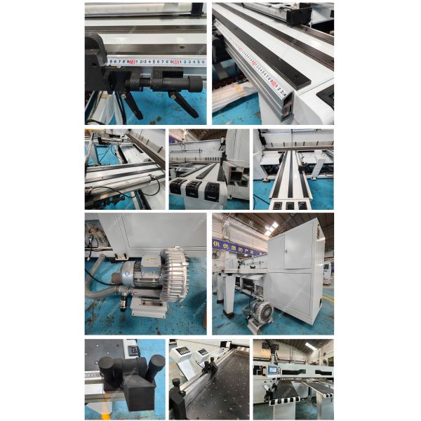 Precision Reciprocating Beam Saw for Acrylic Sheet and Floor Board Precision Cutting
