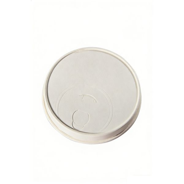 Paper Lid for Paper Cup with PAPER Material and 2.5 oz to 24 oz Capacity Options