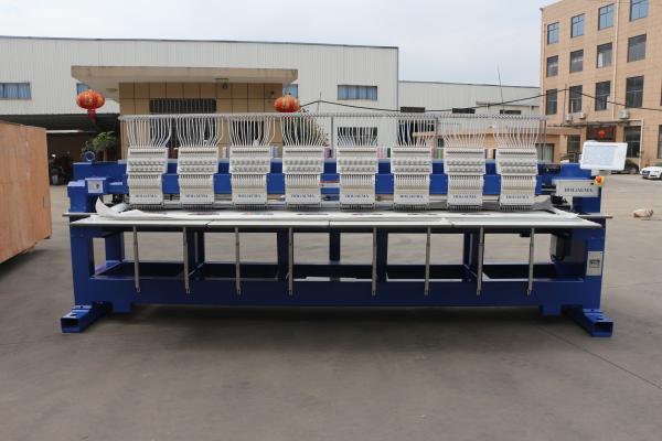 15 needles 400*450mm cap t-shirt flat 3d 8 head computer embroidery machine for sale but cheaper than brother embroidery