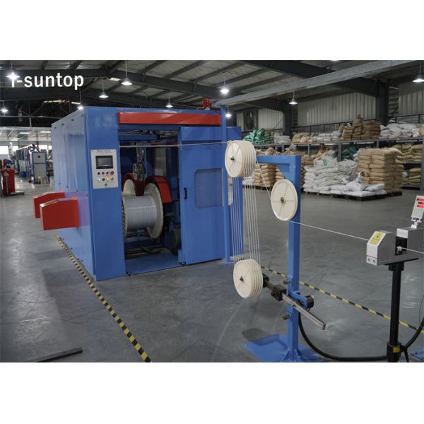 Провод мотора AC 800m/Min автоматический занять машина кабеля оптического волокна машины