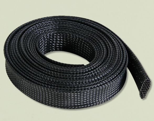 Expandable Pet Braided Cable Sleeve 1.5 Inch Flame Retardant Monofilament