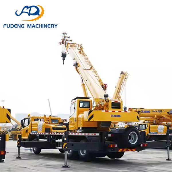 High Quality 25Ton Truck Crane with Hydraulic System Truck Crane for Industrial Machinery