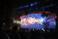 gain olographe transparent de Mesh Screen 2,4 de longueur de 50m pour Live Show