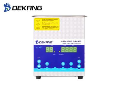 Mini Bath Digital Ultrasonic Cleaner 1.3L Time Setting For Bracelet