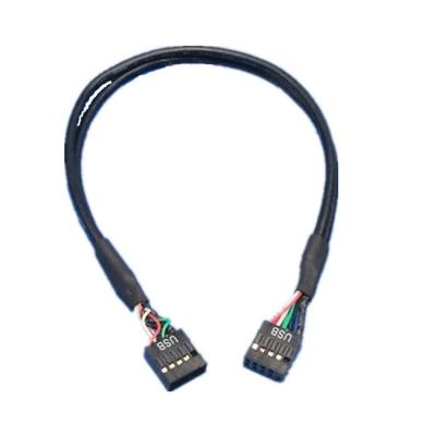 linha do cabo de extensão USB2.0 da fonte de alimentação de 60cm Atx 9pin Du Pont 2,54